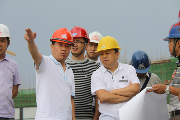 企業集團執行總經理劉繼杰一行視察地基公司